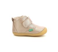 Bottillons - KICKERS - Sabio - Cuir - Rose - Fermeture Scratch 23
