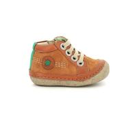 Bottillons - KICKERS - Sonistreet - Cuir - Camel - Garçon 26