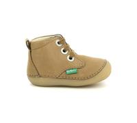 Bottillons - KICKERS - Soniza - Camel clair - Cuir - Mixte - Moyenne hauteur tige 23