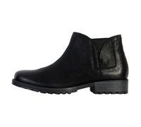 Clarks Femme Clarkwell Demi Bottine Chukka, Cuir Noir, 38 EU