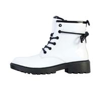 Bottine à Lacets Geox Casey - Blanc/Noir 32