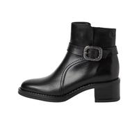 Bottine à Talon Cuir Tamaris - Noir Leat 40