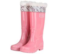Bottine Caoutchouc Femme Bottes de Jardin Dessus Rond Chaussures Imperméables légantes tanche Sécurité Extérieur Doublées Chaudes pour Homme Pluie Mixte Adulte