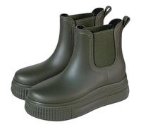 Bottine Caoutchouc Femme Bottines d'hiver Chaussures de Sécurité Hommes Femmes Bottes en Unisexes Courtes Confortable Jardin Doublées Chaudes pour Homme Pluie