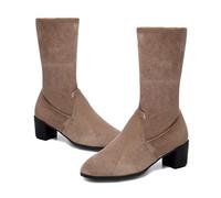 Bottine de Danse Femme Talon Confort Chic Décontractées Chaussures Jazz Moderne Latine Bottes Danse 5CM Heels