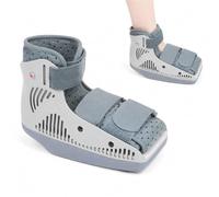 Bottine de Décharge pour Pied et Talon - Chaussure Post-Opératoire pour Fracture du Métatarse et Chirurgie de l'Hallux Valgus - Botte de Marche Légère et Réglable(Forefoot pressure relief,S)