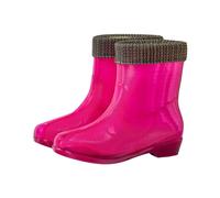 Bottine de Sécurité Homme Femme Bottines d'hiver Imperméables Confort Montante légantes Tendance au Travail Formateurs Doublées Chaudes pour Confortable Antidérapant Bottes Pluie