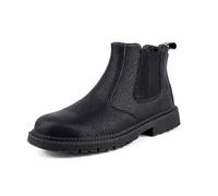 Bottine Femme Homme en Cuir Boots Homme Imperméable Bottes Courtes Antidérapantes Chaussures de Travail Confort Botte Mocassin Impermeable Chaussure Ville Chaussures de Sécurité Hommes Basket Montante