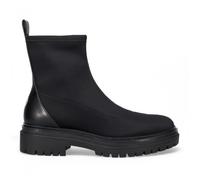 Bottine Femme - Michael Kors - Comet Lug - Tissu Stretch - Noir - Semelle Gomme Crantée 6 US