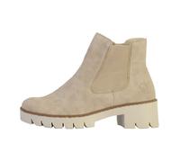 Bottine Femme - RIEKER - Morelia - Beige - Talon Large 4,5 cm - Fermeture Élastique 37