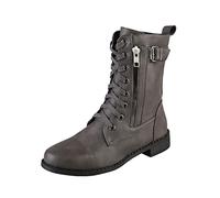 Bottine Femme Talon Automne Bottines d'écurie Bout Rond Élégant Boots Chelsea Antidérapant Hiver Botte Mi-Mollet Classiques Bottes Montantes Ado Filles Vintage Bottes Motard