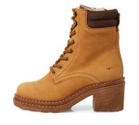 Bottine Femme - TAMARIS - Cuir Nubuck Jaune - Lacets et Zip 36