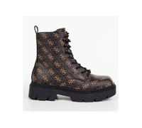 Bottine Guess Femme 4G authentique Marron cuir 36