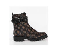 Bottine Guess Femme 4G signature Marron cuir 35
