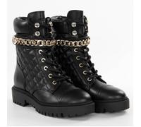Bottine Guess Femme Chain boot Noir cuir 36