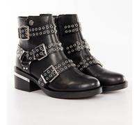 Boots Guess Femme Fifii Noir cuir 36