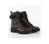 Bottine - Guess - Femme - Logo classic - Marron - cuir 37