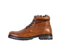 Bottine Homme Cuir Redskins Exits - Cognac Marine - À Lacets/Zip - Confort Exceptionnel 42