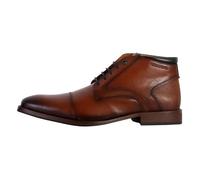 Bottine Homme Cuir Redskins Visuel - Talon Plat - Lacets Ronds - Cognac Marine/Bleu 45