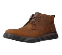 Skechers Homme 204670 CDB Basket, Cuir Brun foncé, 43 EU