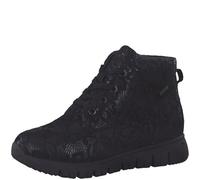 Bottine - TAMARIS COMFORT - 8-8-86204-29 - Cuir Noir - Talon Plat - Largeur Large 38