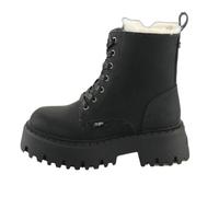 Bottines Buffalo Aspen Vegan Femme - Noir Synthétique - 36