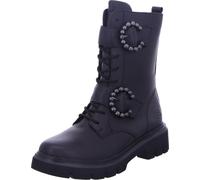 Bottines à lacets pour femmes en uni