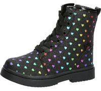 Bottines à lacets pour filles Lico Isalie 26853-27, 26853-29, 26853-30, 26853-31, 26853-32, 26853-33, 26853-34, 26853-36 LIC-320371 noir/multicolore 32