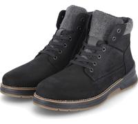 Bottines à lacets pour homme Rieker Noir Cuir-Synthétique Taille : 40