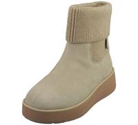Bottines à plateforme FitFlop GEN-FF ROAM KNIT pour femmes - Cappuccino - 38 EU
