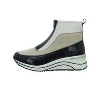 Bottines à plateforme Remonte DOT71 pour femmes en beige avec fermeture éclair sur le devant 40