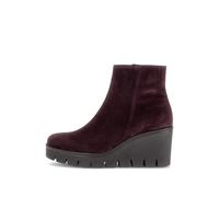 Bottines à talon compensé femme Gabor Dreamvelour Rouge 40,5