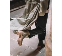 Bottines à talon large pour femme et daim et tissu | PRAGA-SY 36