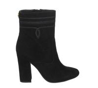 Bottines à talons et bout rond FLLU23SUE10 femme-Le noir 37