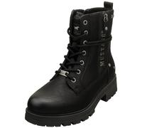 Bottines Ankle Mustang Femme Noir Talons Zippés Élégants - 39 EU