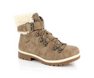 Bottines après-ski Kimberfeel Sofiane (Beige) femme 38