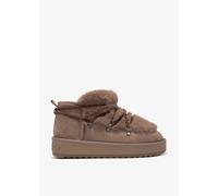 Bottines avec fourrure femme D.Franklin Nordic Low Marron 41