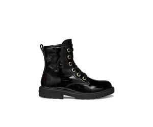 Bottines bÃ©bÃ© fille Geox Shaylax Naplack Noir 26
