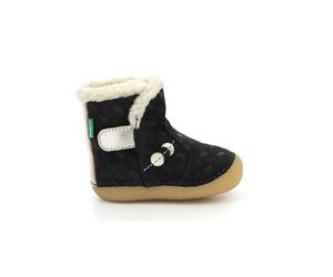 Bottines bÃ©bÃ© fille Kickers So Windy Bleu 19