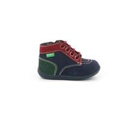 Bottines bÃ©bÃ© garÃ§on Kickers Bonkro-2 Bleu 18