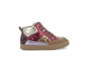 Bottines bébé fille Pom d'Api bump mousse Violet 22