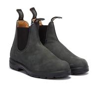 Bottines Blundstone Comfort 587 Noir pour Femme - Chelsea Boots élastiques en cuir résistant aux intempéries 44 1/2