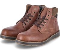 Bottines/bottes d'hiver marron pour hommes en cuir synthétique imperméable Taille : 42