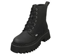 Bottines Buffalo Aspen Vegan Femme - Noir Synthétique - 39 EU