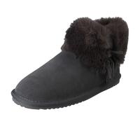 Femmes Hush Puppies Mémoire Mousse Cuir Doublé Chaud Bottines Pantoufles - Ayana