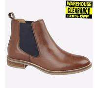 Cipriata Alexandra Femmes Cuir Mode Robe Chelsea Bottines Fauve