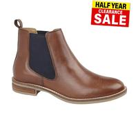 Cipriata Bottines Chelsea Alexandra Cuir Fauve pour femmes