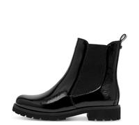 Tamaris Bottes Chelsea 1-25483-45 cuir verni noir Femme Taille 39