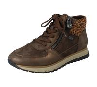 Bottines Cheville En Cuir Rieker-Tex Zip Double, Laine Fleece, Large