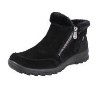 Bottines Cheville Rieker-TEX Cuir Noires Fermeture Éclair Élastique - L7188